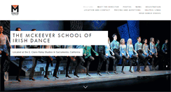 Desktop Screenshot of mckeeverdance.com